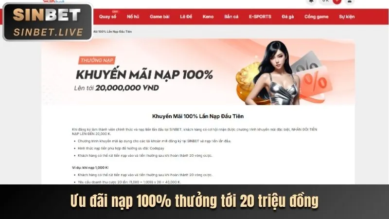 Trò chơi nổ hũ với biểu tượng may mắn